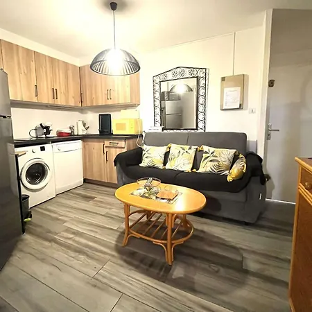 T2 Renove Avec Piscine Et Parking A 50m De La Plage, Wifi Gratuite - Fr-1-607-91 * Агд