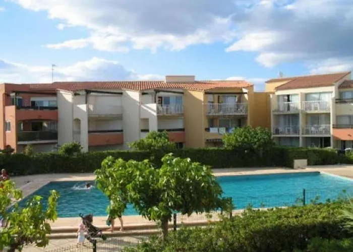 T2 Rénové Avec Piscine Et Parking à 50m De La Plage, Wifi Gratuite - Fr-1-607-91 Apartamento Agde