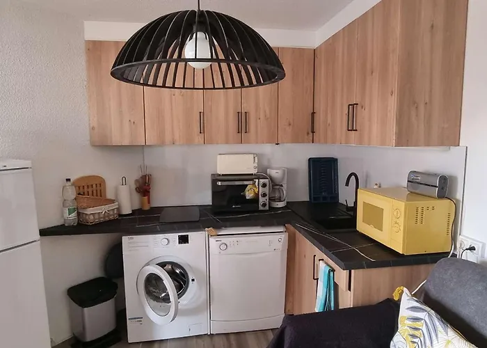 Apartamento T2 Rénové Avec Piscine Et Parking à 50m De La Plage, Wifi Gratuite - Fr-1-607-91 Agde